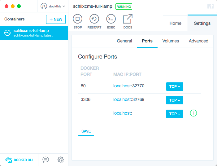 Docker Port