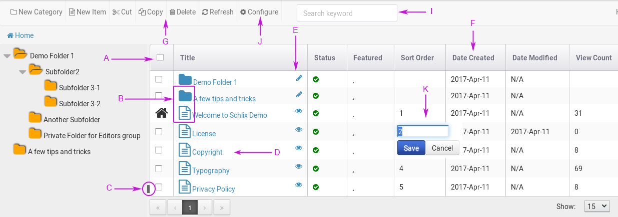 SCHLIX CMS Navigation v2.x