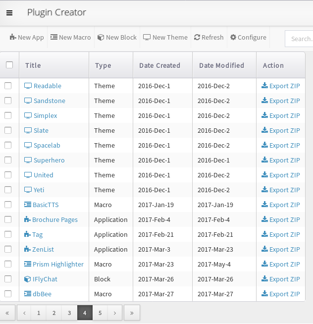 SCHLIX CMS Plugin Creator