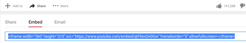 Youtube Embed